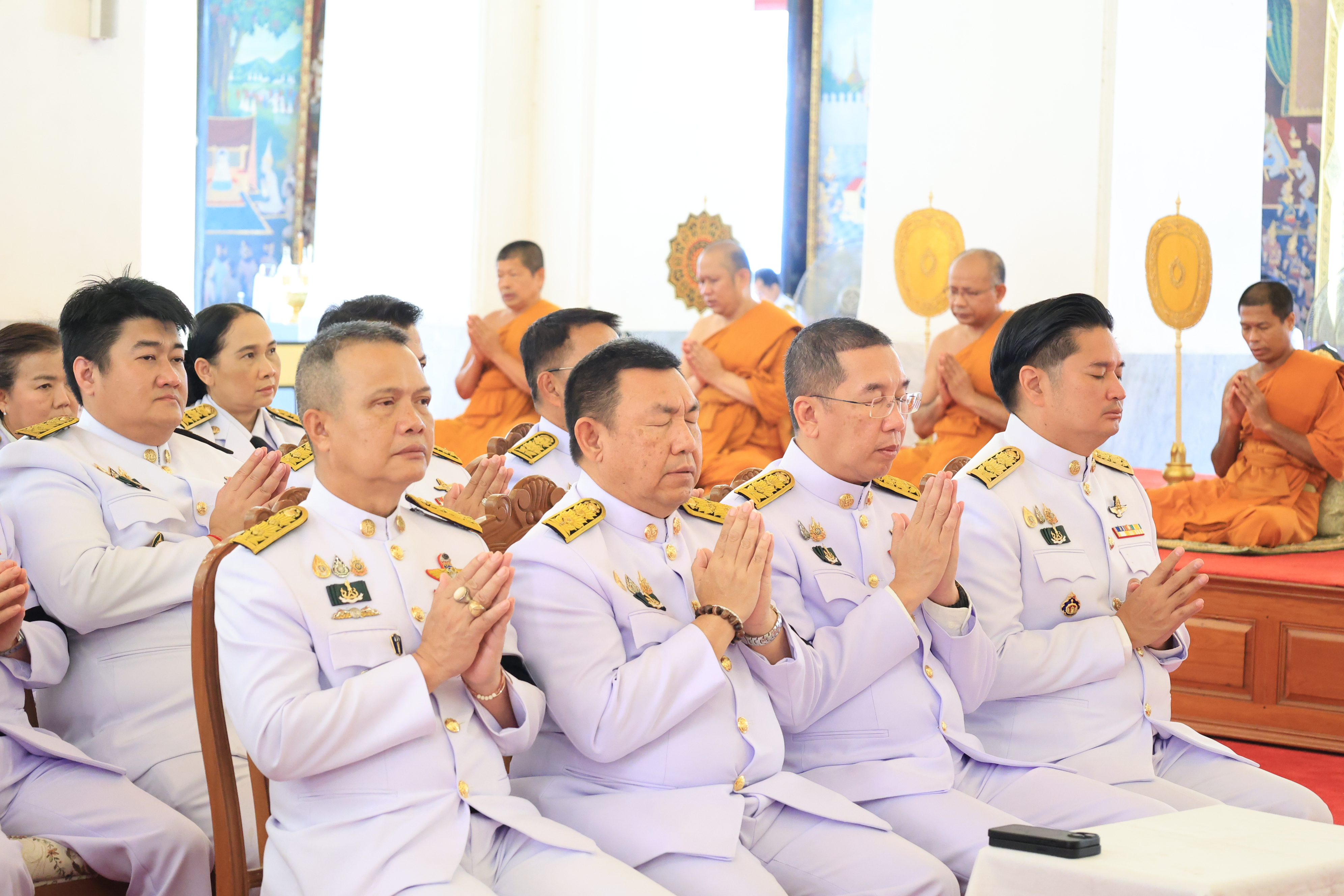 title - ส.ป.ก. ร่วมพิธีบำเพ็ญกุศลสตมวาร ครบ 100 วัน เพื่ออุทิศถวายพระราชกุศลแด่สมเด็จพระนางเจ้าสิริกิติ์ พระบรมราชินีนาถ พระบรมราชชนนีพันปีหลวง
